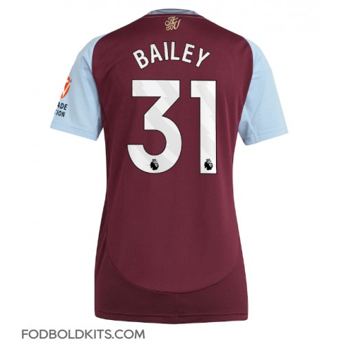 Aston Villa Leon Bailey #31 Hjemmebanetrøje Dame 2024-25 Kortærmet